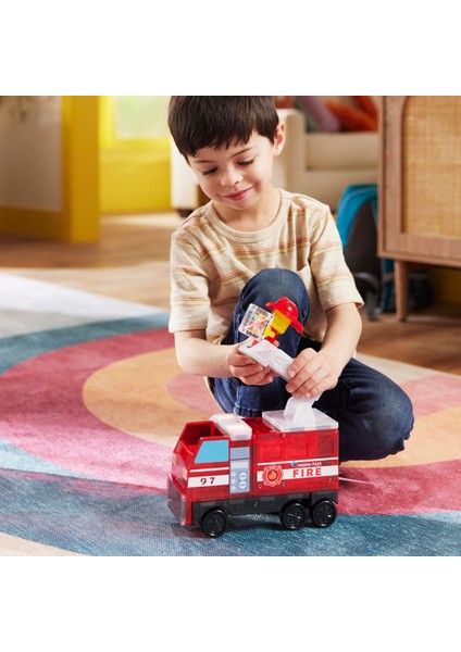 Magna-Tıles® - Fire Station - 50 Parça modelleri