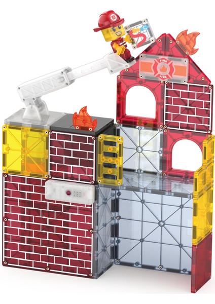 Magna-Tıles® - Fire Station - 50 Parça fırsatları