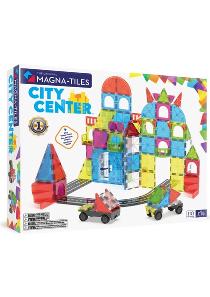 Magna-Tıles® - City Center - 110 Parça