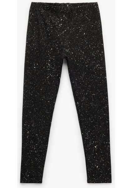 Sim Detaylı Dar Kalıp Pamuklu Tayt fiyatları