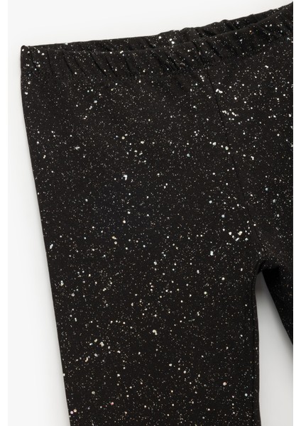 Sim Detaylı Dar Kalıp Pamuklu Tayt modelleri