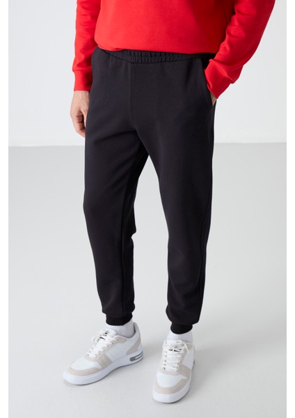 Lacivert Bağcıklı Dar Paça Erkek Eşofman Alt - 84999 fırsatları