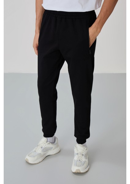 Anton Siyah Jogger Eşofman Takım - 85178 modelleri