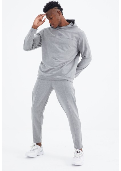 Kelvin Gri Melanj Kelvin Basic Erkek Eşofman Takım - 85230 indirimleri
