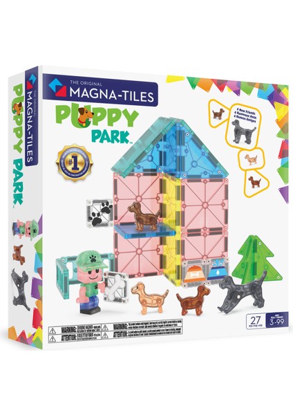 Magna-Tıles® - Puppy Park - 27 Parça