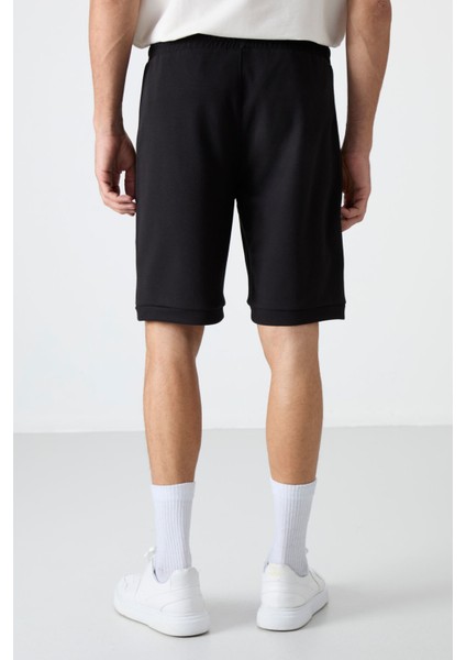 Albie Lacivert Standart Kalıp Erkek Şort - 81241 indirimleri