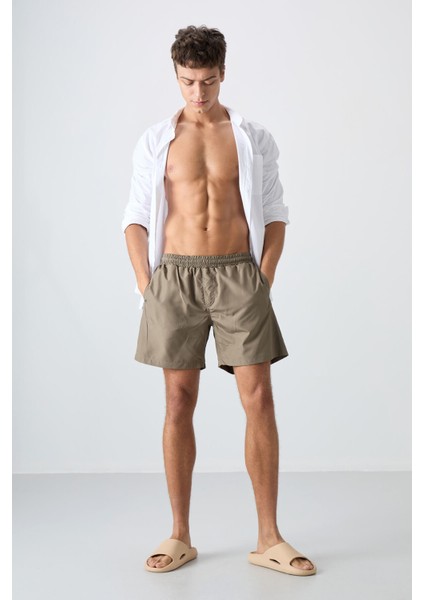 Camel Hızlı Kuruyan Standart Fit Erkek Deniz Şortu - 81237 fırsatları