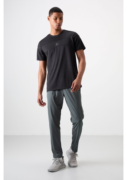 Haki Polyester İnce Yumuşak Comfort Fit Erkek Eşofman Alt - 82119 indirimleri