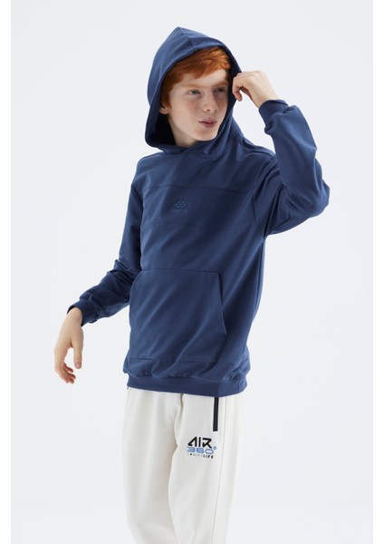 Parlament Kapüşonlu Basic Erkek Çocuk Sweatshirt - 11181