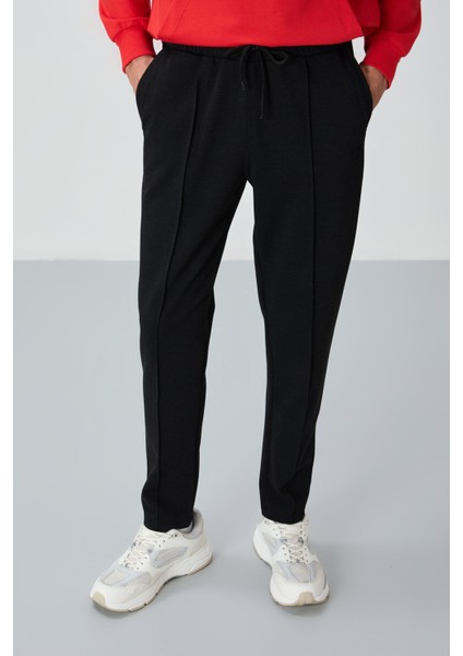 Kırçıllı Siyah Jogger Erkek Eşofman Altı - 82114 fiyatları