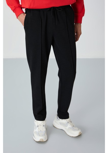 Kırçıllı Siyah Jogger Erkek Eşofman Altı - 82114 fırsatları