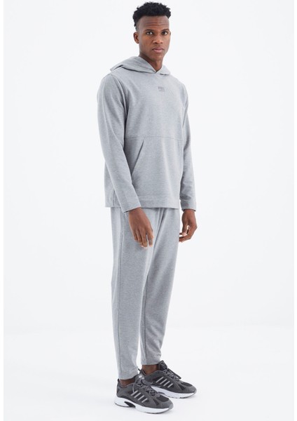 Rex Gri Melanj Basic Erkek Eşofman Takım - 85232 fiyatları