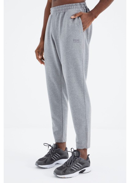 Rex Gri Melanj Basic Erkek Eşofman Takım - 85232 fırsatları