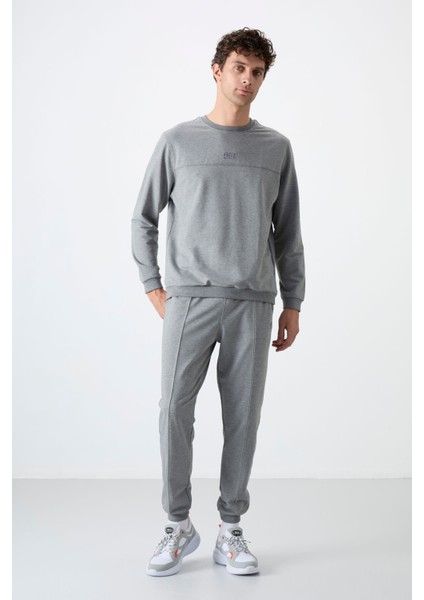 Keith Gri Melanj Basic Erkek Eşofman Takım - 85231 fırsatları