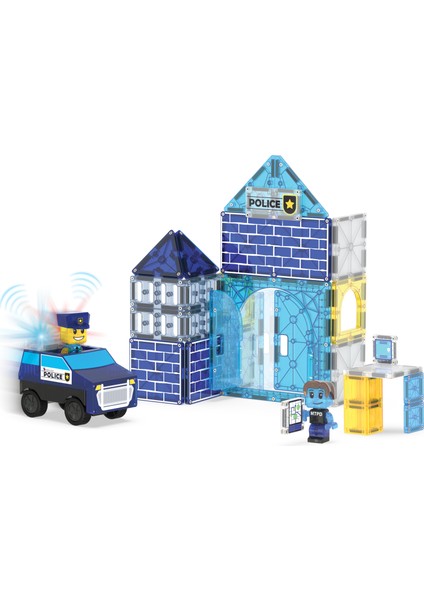 Magna-Tıles® - Police Station - 35 Parça indirimleri