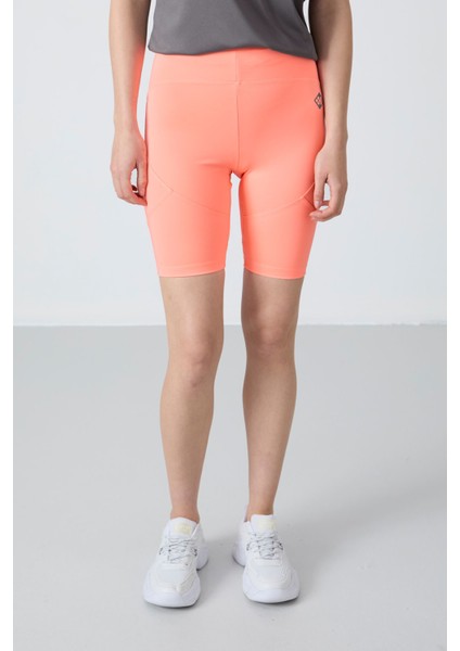 Yavruagzı Polyester Esnek Standart Fit Performans Kadın Biker Tayt - 91013 modelleri