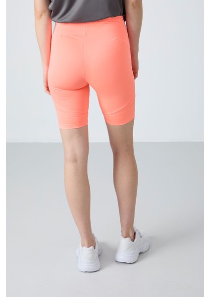 Yavruagzı Polyester Esnek Standart Fit Performans Kadın Biker Tayt - 91013 indirimleri