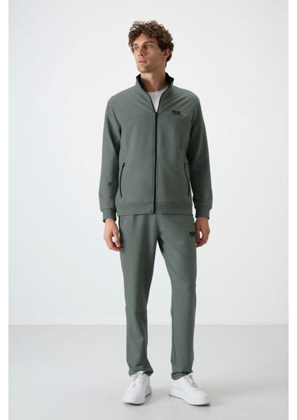 Troy Çağla Standart Kalıp Erkek Eşofman Takım - 85196