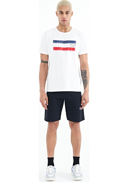 Alec Lacivert Standart Kalıp Erkek Şort - 81243