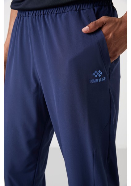 İndigo Polyester İnce Yumuşak Comfort Fit Erkek Eşofman Alt - 82119 modelleri