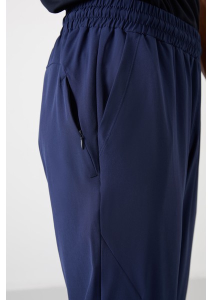 İndigo Polyester İnce Yumuşak Comfort Fit Erkek Eşofman Alt - 82119 fırsatları