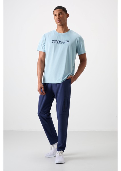 İndigo Polyester İnce Yumuşak Comfort Fit Erkek Eşofman Alt - 82120 modelleri