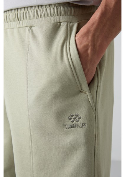 Çağla Pamuklu Kalın Yumuşak Dokulu Comfort Fit Basic Erkek Şort - 81261 modelleri