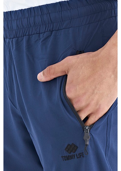 İndigo Erkek Basic Cepli Bağcıklı Rahat Form Lastik Paça Eşofman Altı - 84826 fırsatları