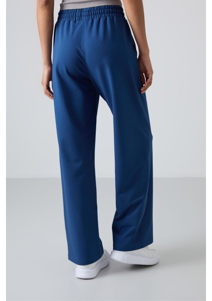 Parlament Yüksek Bel Cepli Rahat Form Geniş Paça Kadın Eşofman Alt - 94567 indirimleri