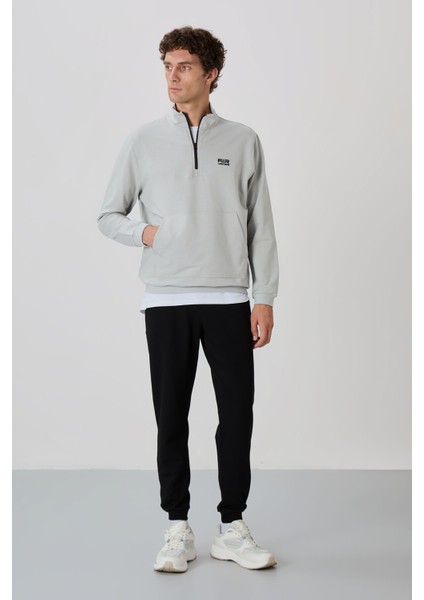 Herbert Taş - Siyah Dik Yaka Eşofman Takım - 85233