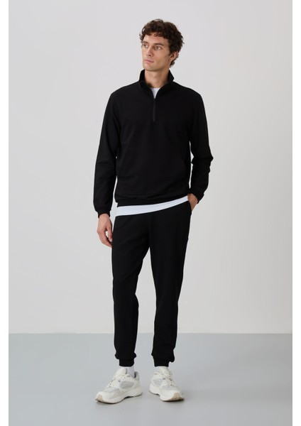 Herbert Siyah Dik Yaka Eşofman Takım - 85233 indirimleri