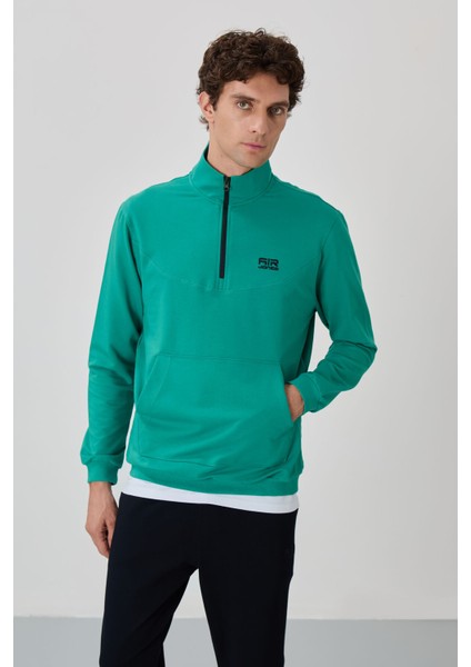 Herbert Deniz Yeşil - Lacivert Dik Yaka Eşofman Takım - 85233 fiyatları