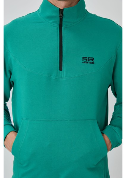 Herbert Deniz Yeşil - Lacivert Dik Yaka Eşofman Takım - 85233 fırsatları