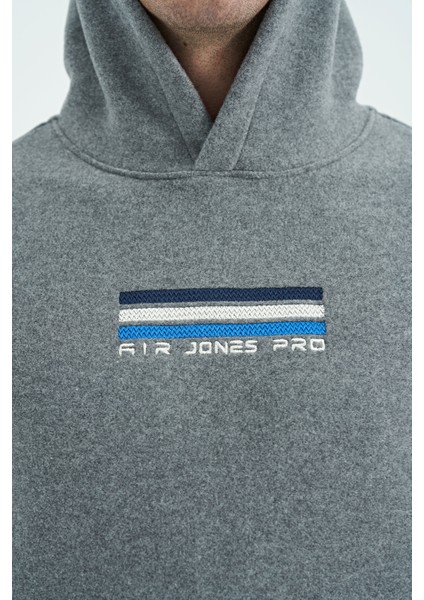 Hern Gri Melanj Erkek Polar Sweatshirt - 88301