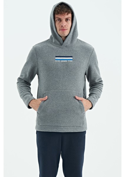 Hern Gri Melanj Erkek Polar Sweatshirt - 88301