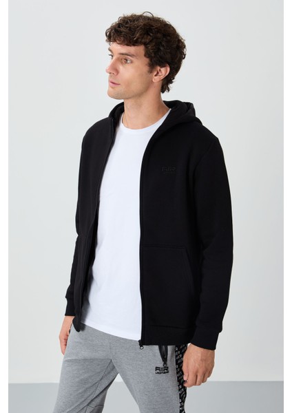 Hector Siyah Şardonlu Erkek Sweatshirt - 88139 fırsatları