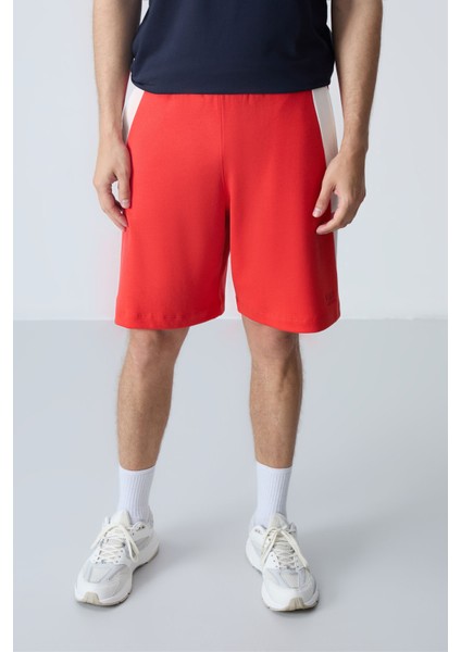 Fiesta Pamuklu Kalın Yumuşak Dokulu Standart Fit Basic Erkek Şort - 81280 fırsatları