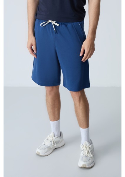 Parlament Pamuklu Kalın Yumuşak Dokulu Standart Fit Basic Erkek Şort - 81278