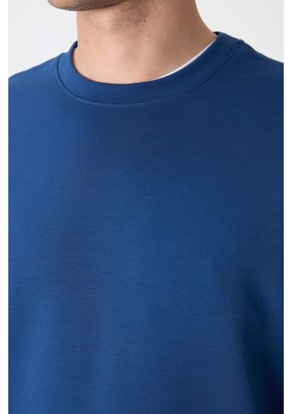 Parlament Basic O Yaka Rahat Form Erkek Sweatshirt - 88053 modelleri