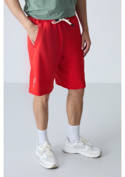 Fiesta Pamuklu Kalın Yumuşak Dokulu Standart Fit Basic Erkek Şort - 81278 fırsatları