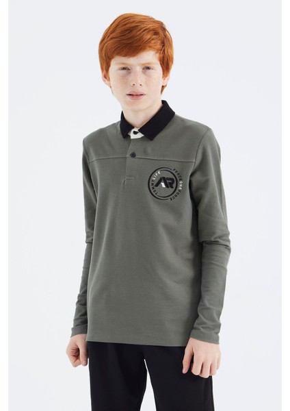 Çağla Polo Yaka Erkek Çocuk T-Shirt - 11172