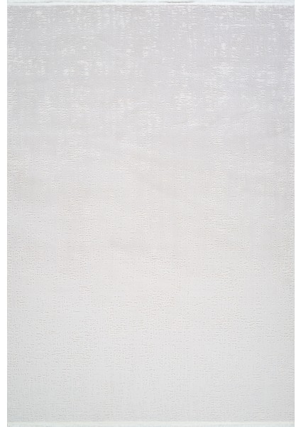 Beyaz Modern Etnik Desenli Akrilik Hav Vermeyen Leke Tutmayan Kolay Temizlenen Yumuşak Makine Salon Yolluk Mutfak Halı