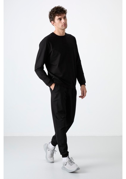 Keith Siyah Basic Erkek Eşofman Takım - 85231