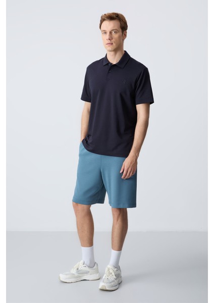 Orman yeşili Pamuklu Kalın Yumuşak Dokulu Standart Fit Basic Erkek Şort - 81275 fiyatları