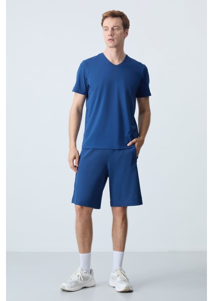 Parlament Pamuklu Kalın Yumuşak Dokulu Standart Fit Basic Erkek Şort - 81276 fiyatları