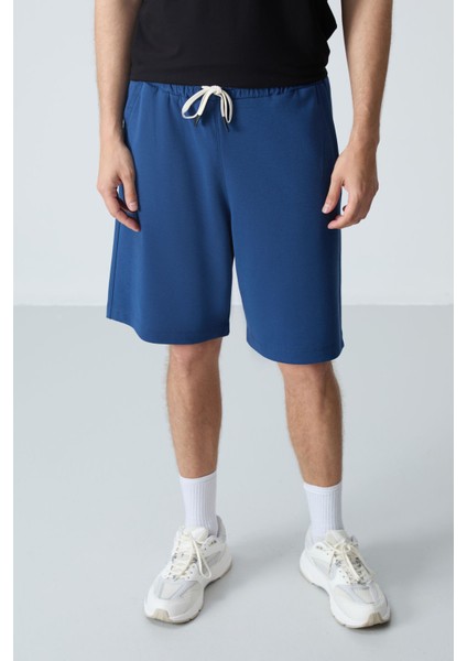 Parlament Pamuklu Kalın Yumuşak Dokulu Standart Fit Basic Erkek Şort - 81275 fırsatları