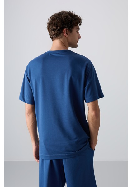 Parlament Pamuklu Kalın Yumuşak Dokulu Oversize Fit Baskılı Erkek T-Shirt - 88344 indirimleri