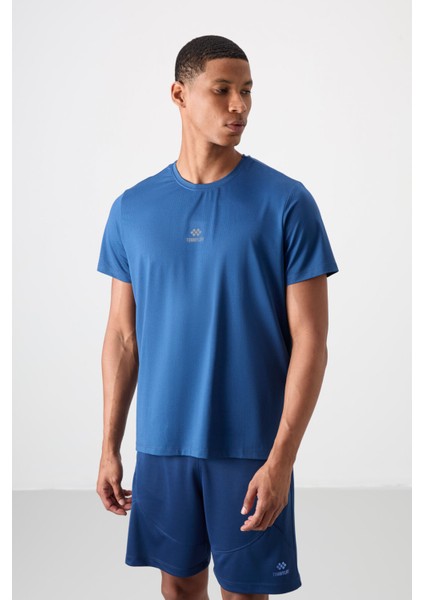 Parlament Polyester Nefes Alan Dokulu İnce Esnek Standart Fit Erkek Performans T-Shirt - 88387 fiyatları