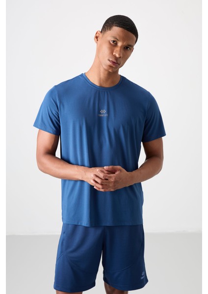 Parlament Polyester Nefes Alan Dokulu İnce Esnek Standart Fit Erkek Performans T-Shirt - 88387 indirimleri
