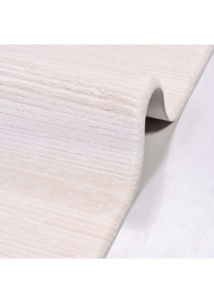 Catherine Düz Krem Akrilik Kare Modern Desenli Akrilik Hav Vermeyen Leke Tutmayan Kolay Temizlenen Yumuşak Makine Salon Yolluk Mutfak Halı fırsatları